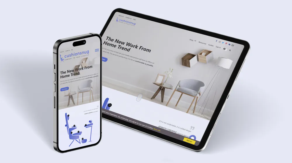 Cushion Snug Website